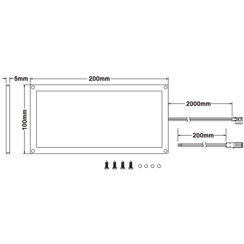 Dalle NTO LED 6 Watts - carrée Dalle NTO LED 6 Watts - carrée