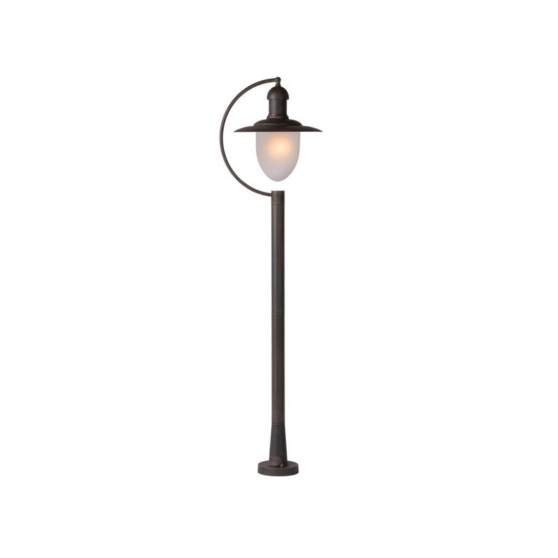Lampadaire ARUBA - E27 - IP44 - Métal + verre - Eclairage basse consommation, jardin, chemins et passages Lampadaire ARUBA - E27 - IP44 - Métal + verre - Eclairage basse consommation, jardin, chemins et passages