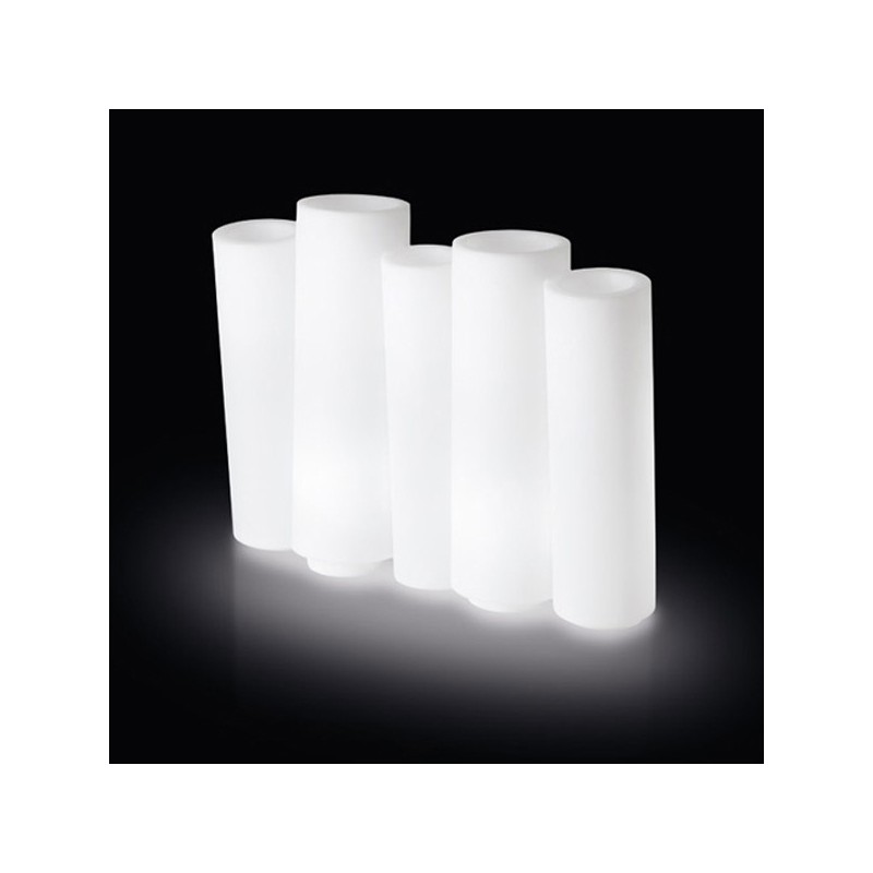 Pot lumineux BAMBOO - Lampe en polyéthylène Pot lumineux BAMBOO - Lampe en polyéthylène