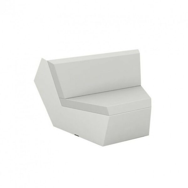 Sofa FAZ - Module d'angle 45° - Mobilier lumineux - Polyéthylène