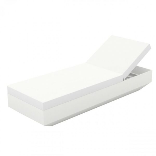 Chaise longue VELA - Mobilier lumineux - Polyéthylène