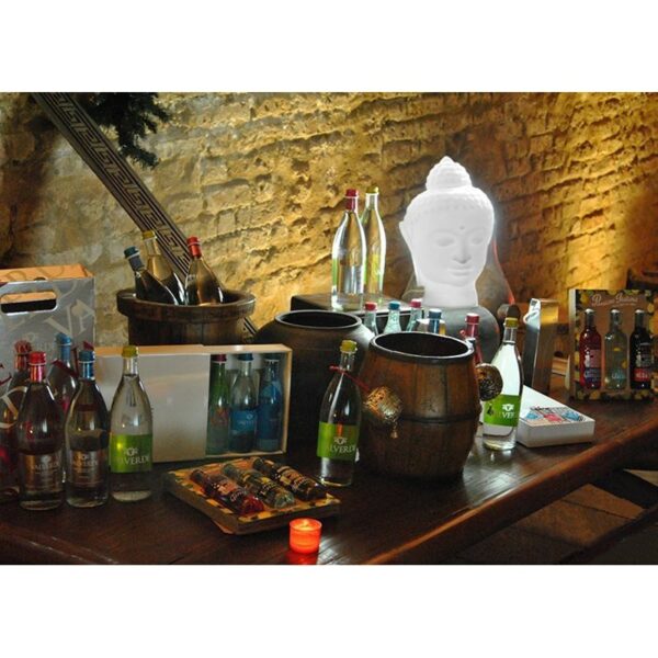 Lampe à poser / de table en forme de tête de BUDDHA - Culot E27