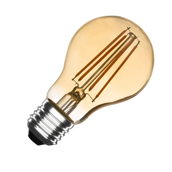 Ampoule gold E27 A60 6W